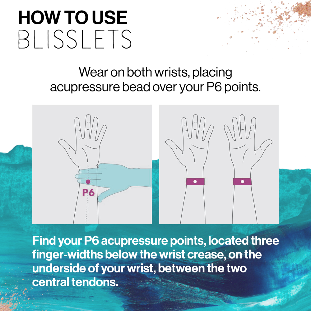 Edith + Clare Nausea & Anxiety Relief Bracelets